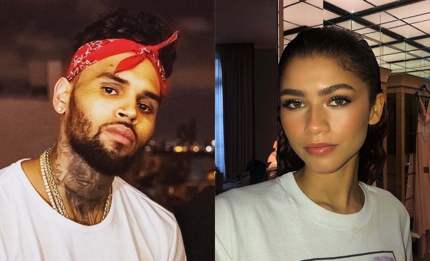 Chris Brown Urges Zendaya To Release Their Music Video Shot 4 Years Ago Urban Islandz