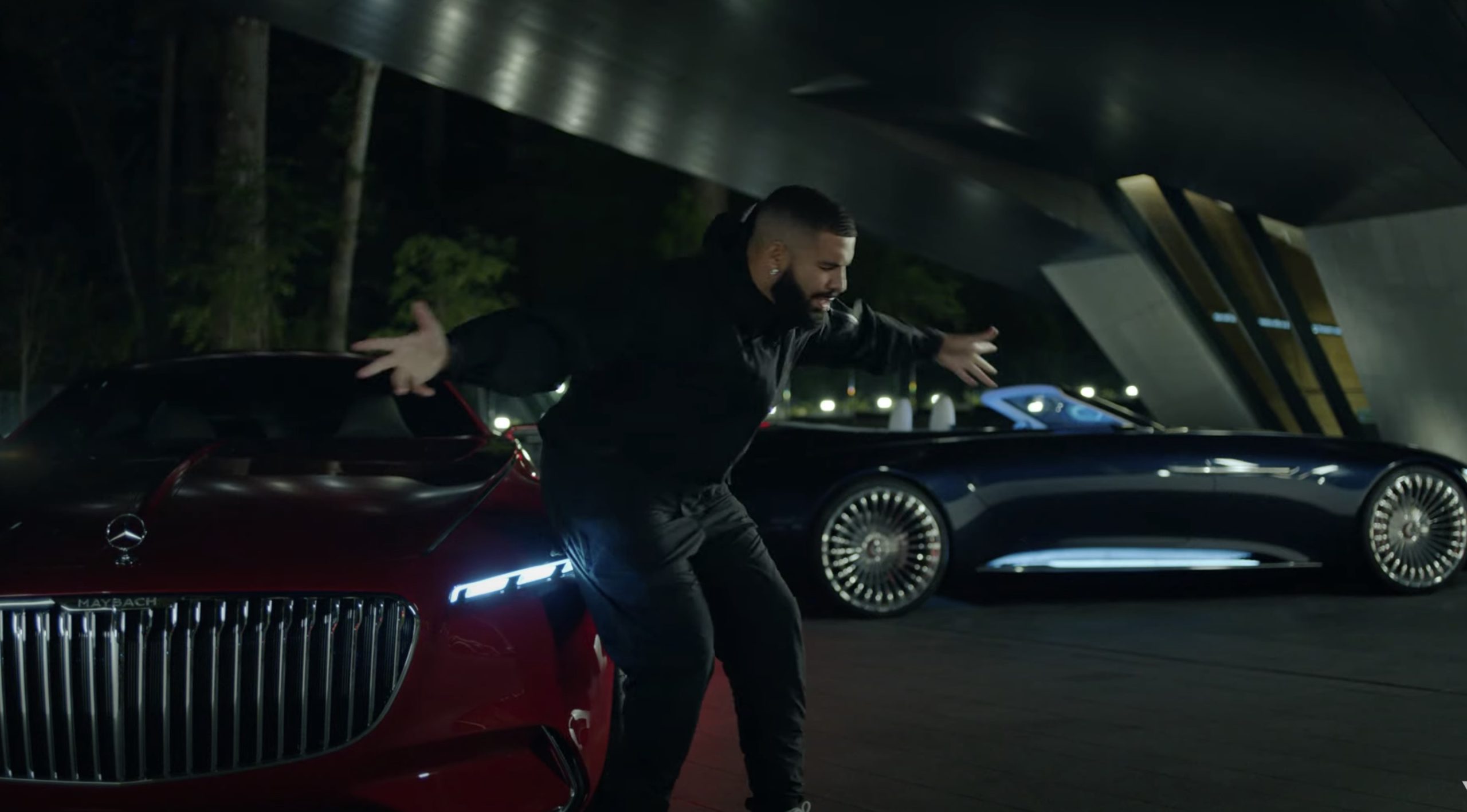 Drake Stunts In Rare Maybach In 