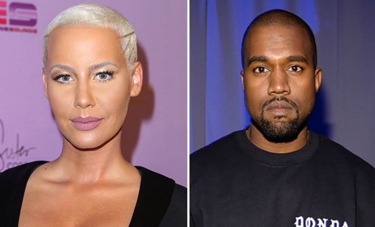 Amber Rose and Kanye West feud