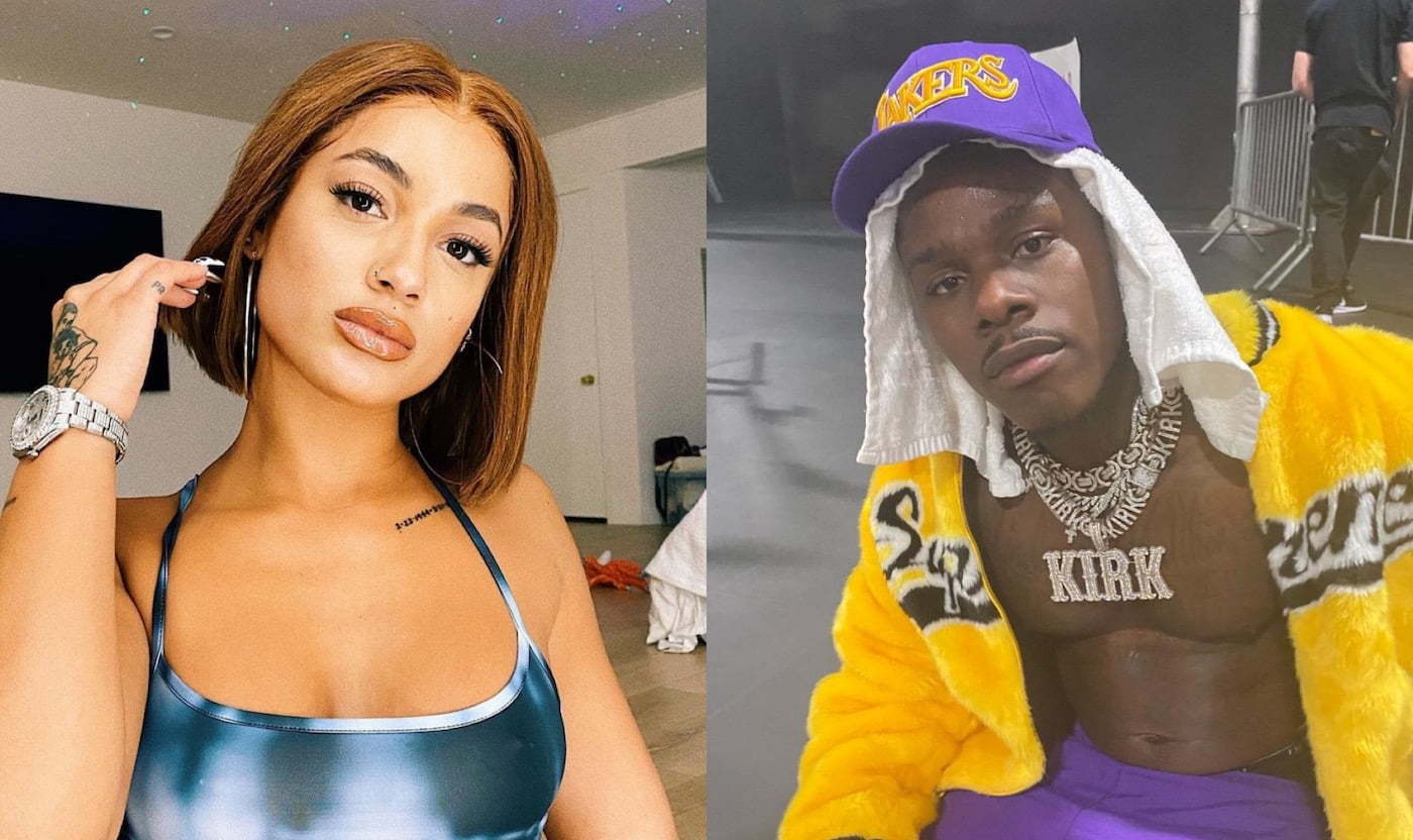 The love triangle between DaBaby, Meme, and DaniLeigh is apparently.