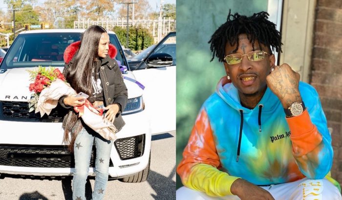 21 Savage Addresses Critics On Why He Gifted King Von's Sister A Range ...