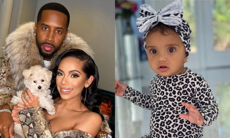 Erica Mena Shares Adorable Photo Of Her & Safaree's Baby Girl Safire ...