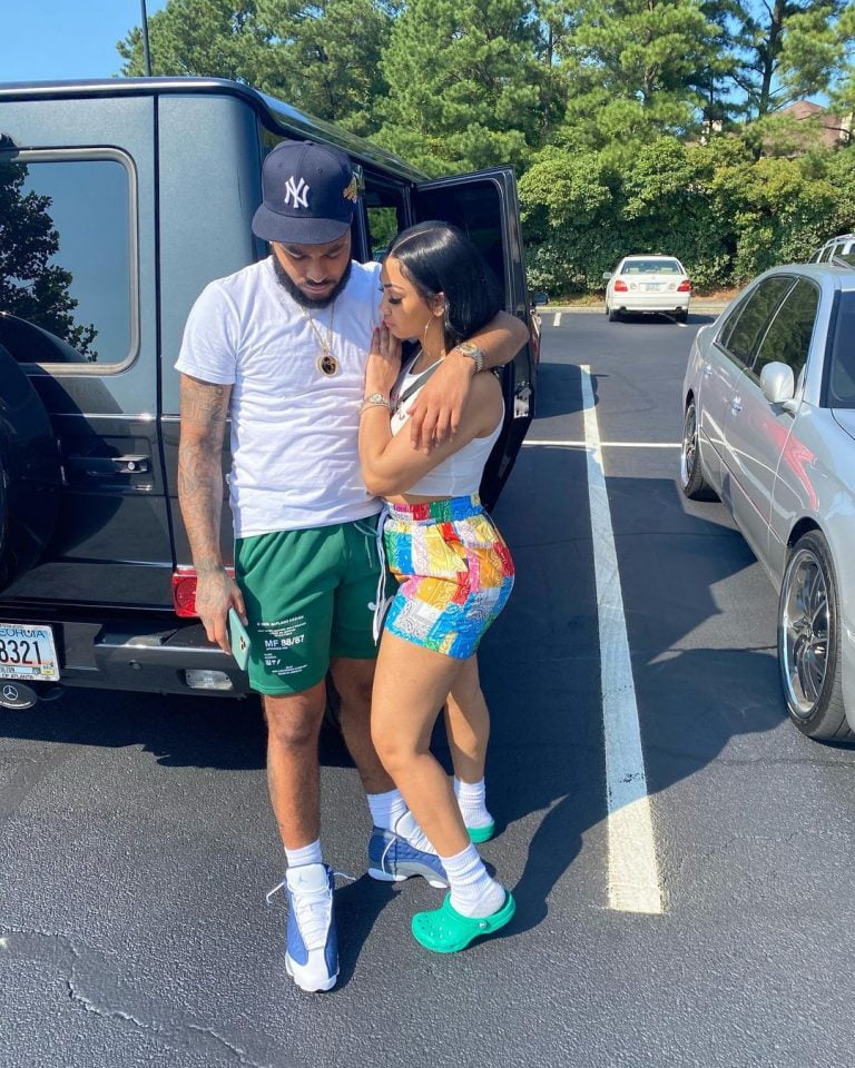 Queen Naija Gifted Her Boyfriend Clarence White A Corvette For His