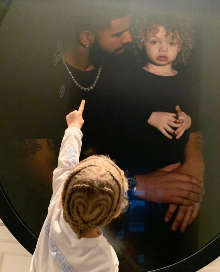 Drake Son Birth Photo