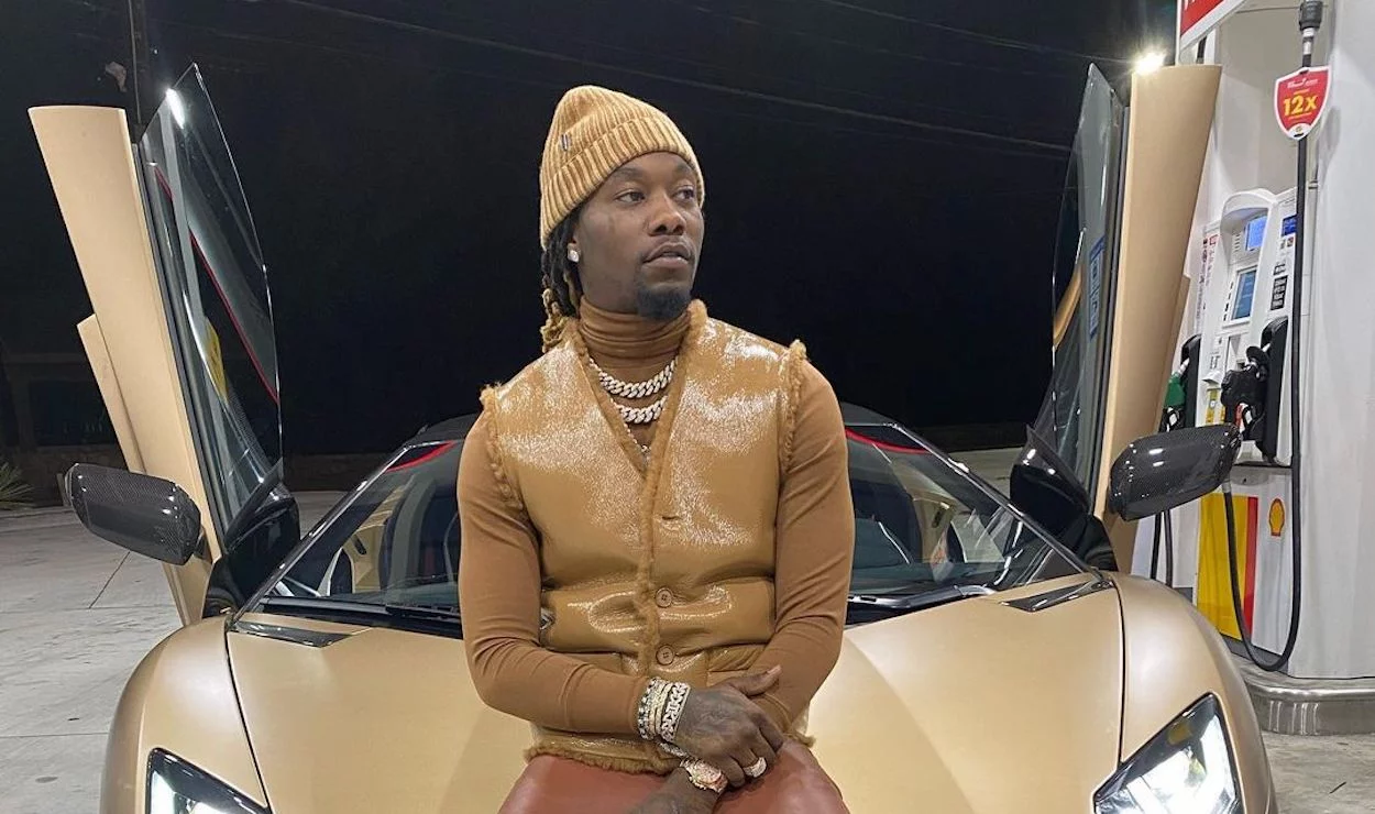 Offset Stunts Insane Lambo Cardi B Gifted Him Take Shots At His Haters -  Urban Islandz