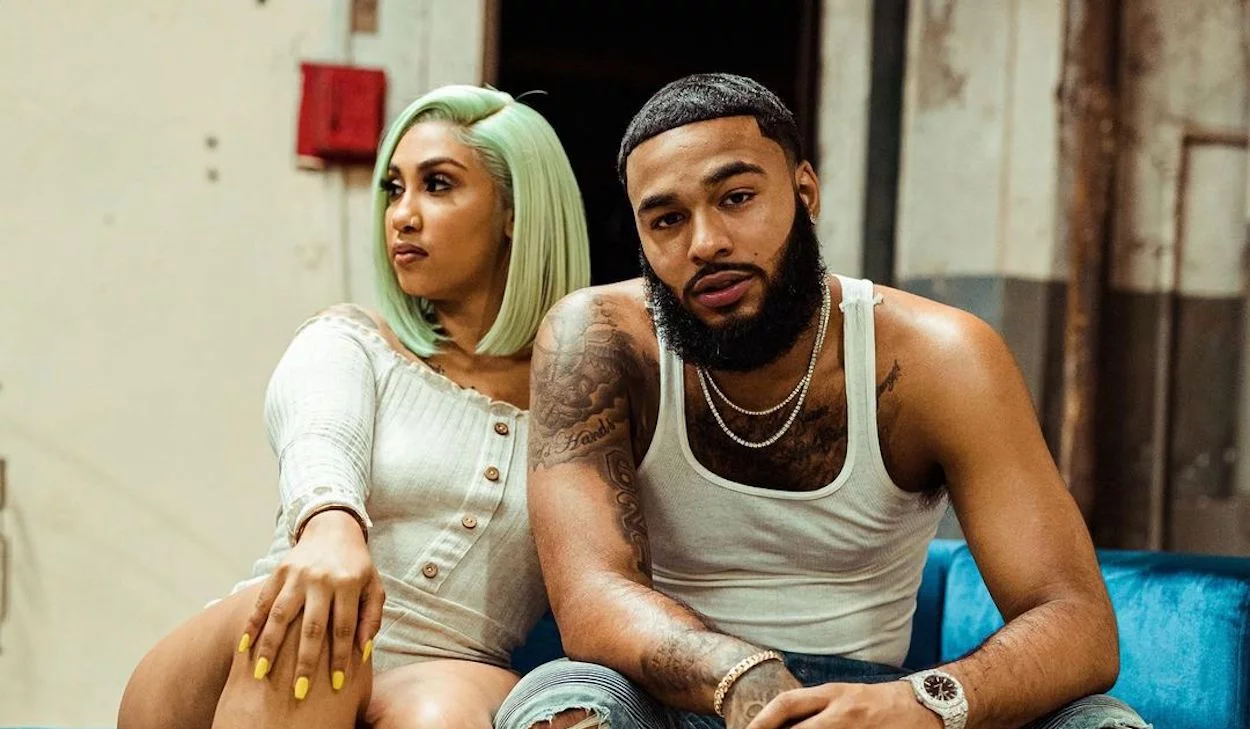 Queen Naija Gifted Her Boyfriend Clarence White A Corvette For His Birthday  - Urban Islandz