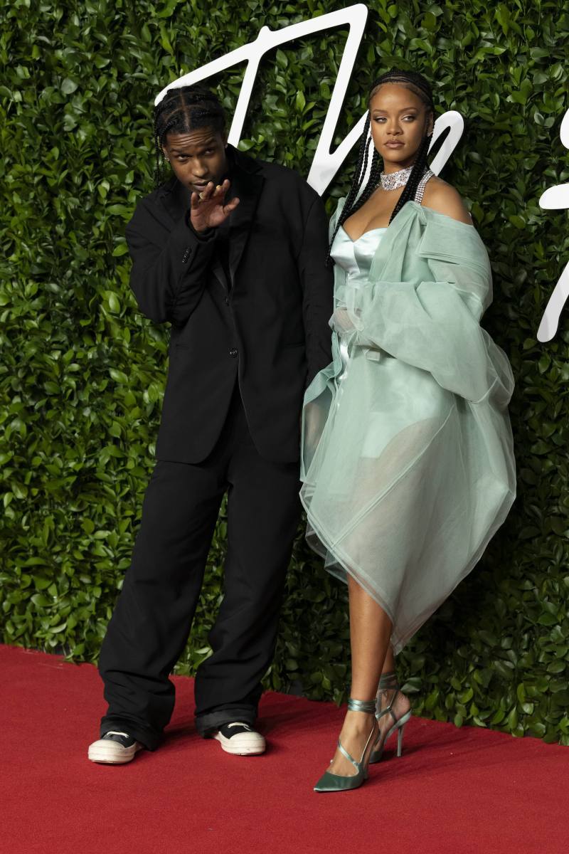 Rihanna and A$AP Rocky Reportedly Spent Christmas Together in