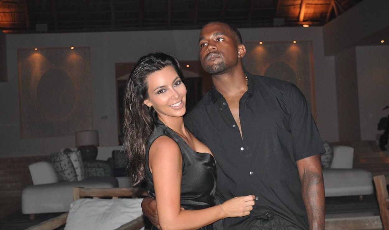 Kanye West and Kim K