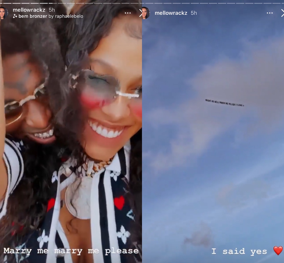 Kodak Black is now engaged to rapper Mellow Rackz  after lavish proposal  involving airplane