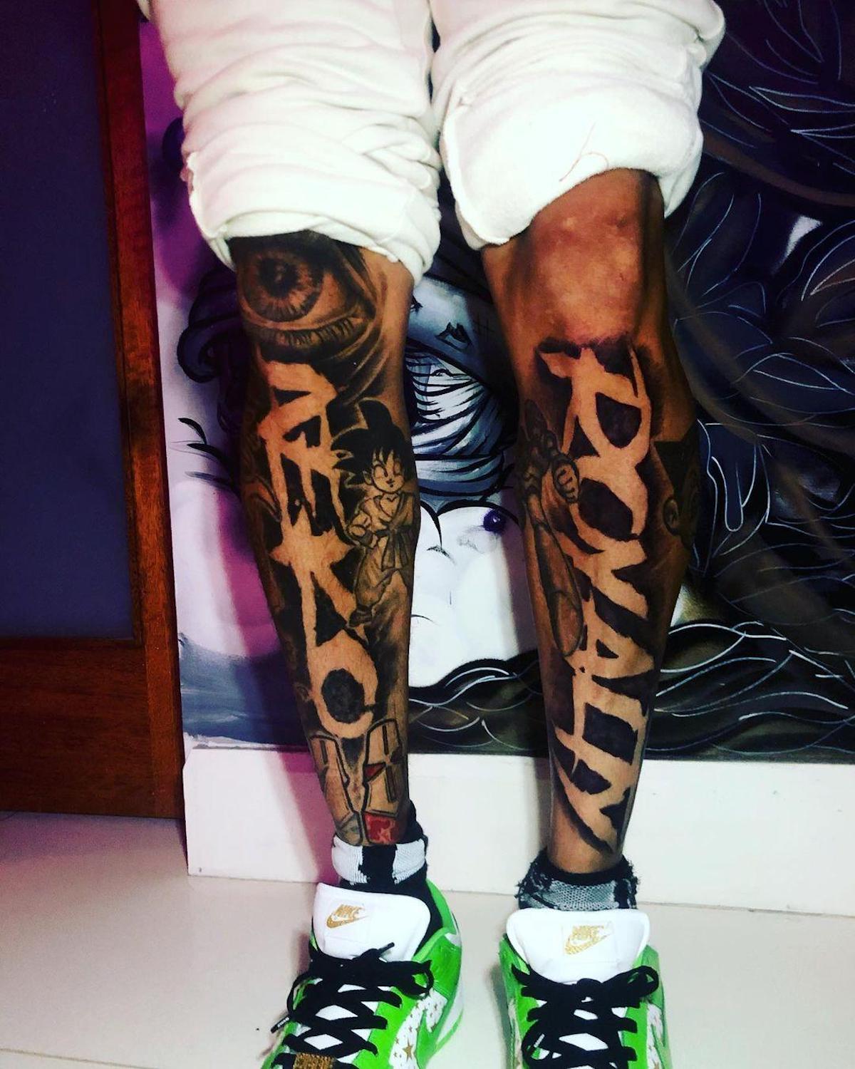 Chris Brown 2022 Tattoos