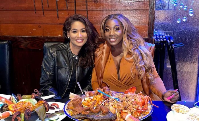 Spice & MP Lisa Hanna Chow Down On Girls Night Out In Atlanta - Urban ...