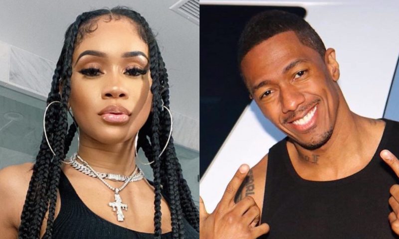 Saweetie Nick Cannon
