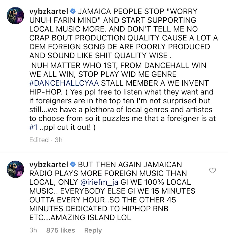 Kartel comment IG