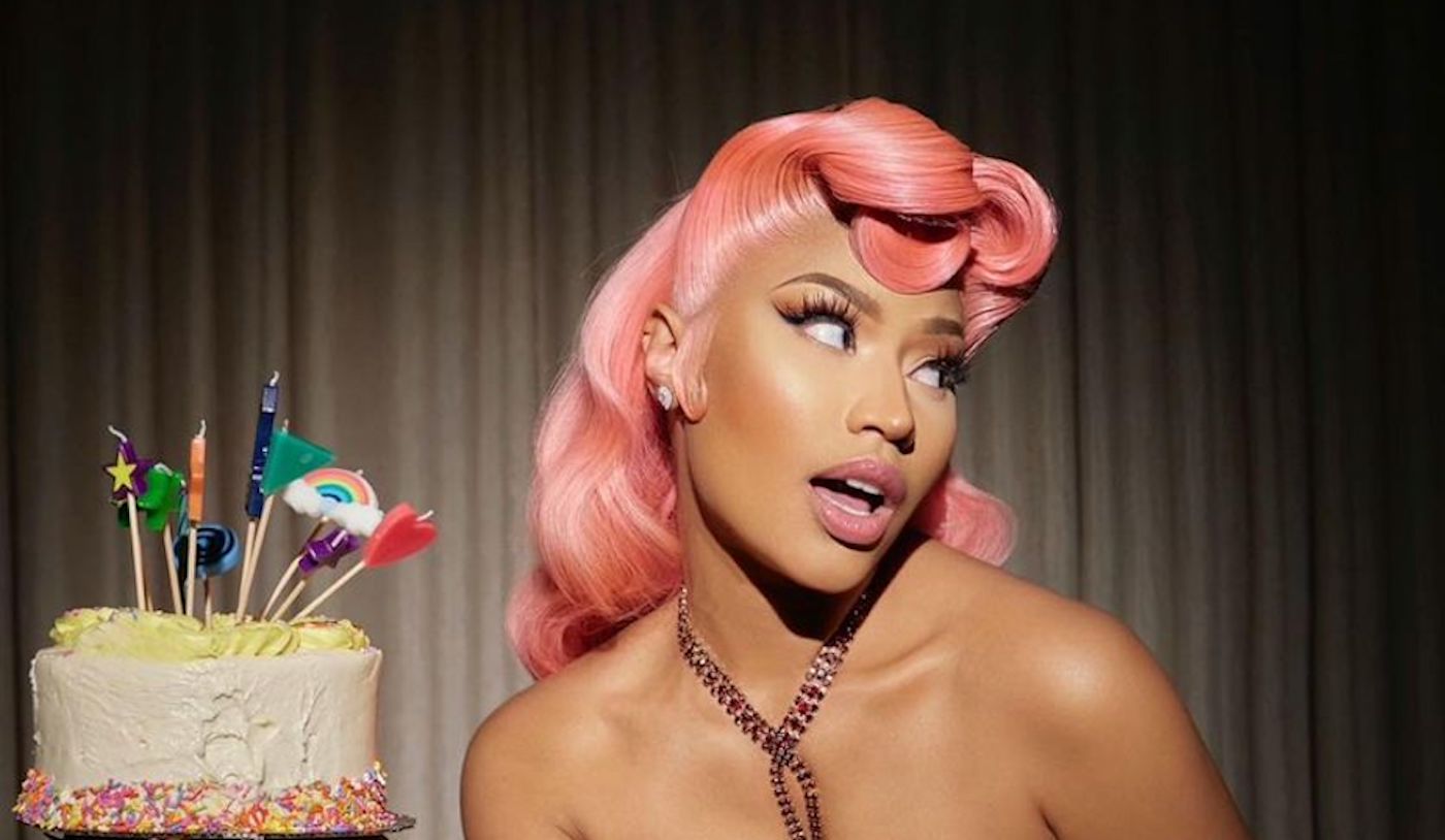Nicki Minaj birthday cake