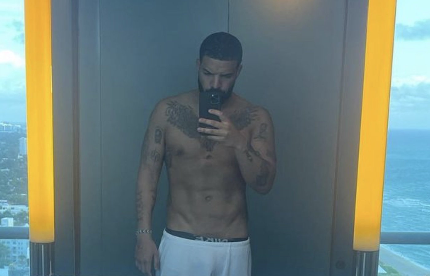 Drake selfie