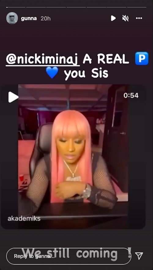 Gunna nicki IG