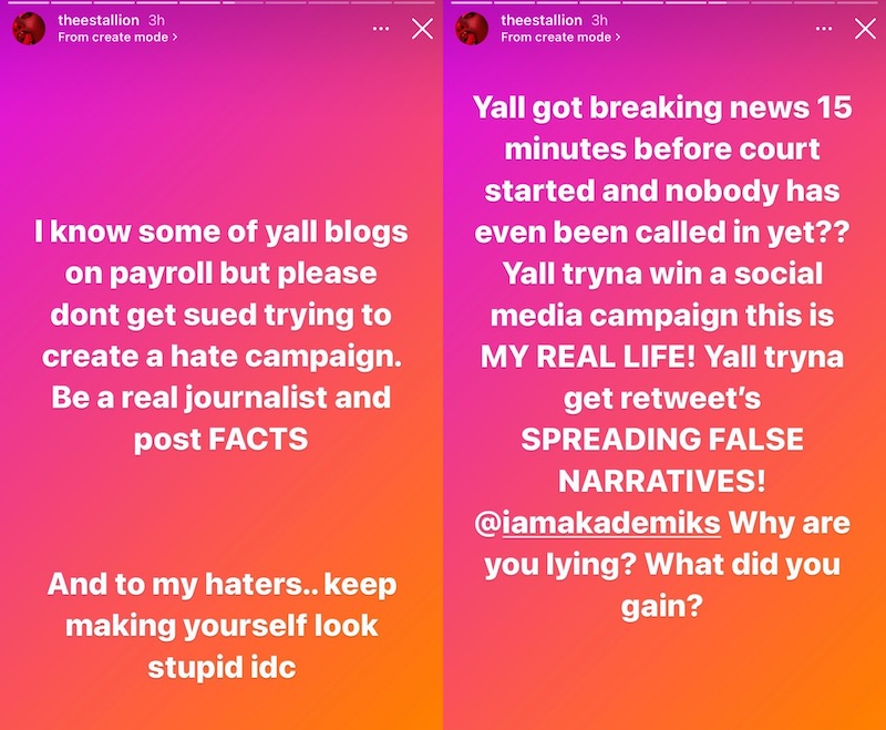 Megan Akademiks post