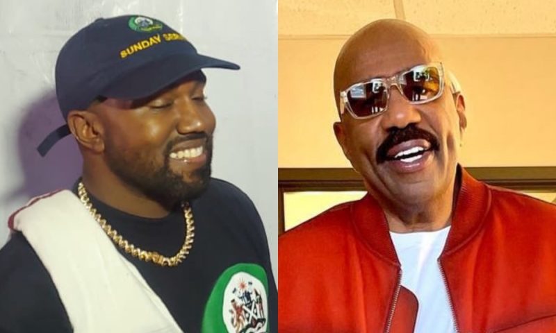 Kanye West Steve Harvey