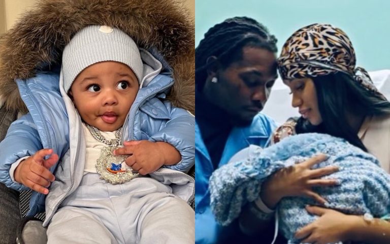 Cardi B, Offset Shares First Photo Of 7-Month-Old Son Waves Set Cephus ...