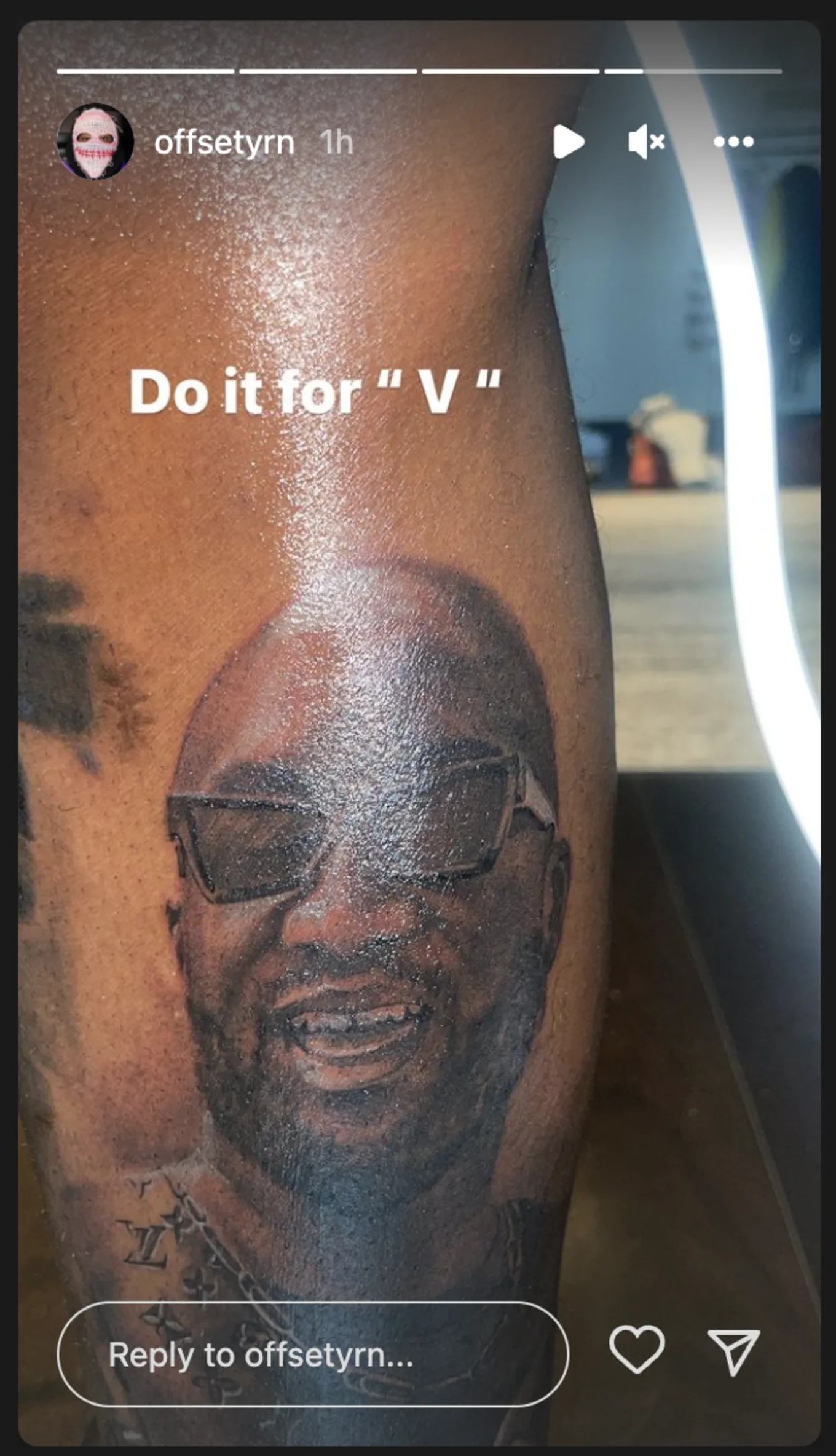 Offset tattoo