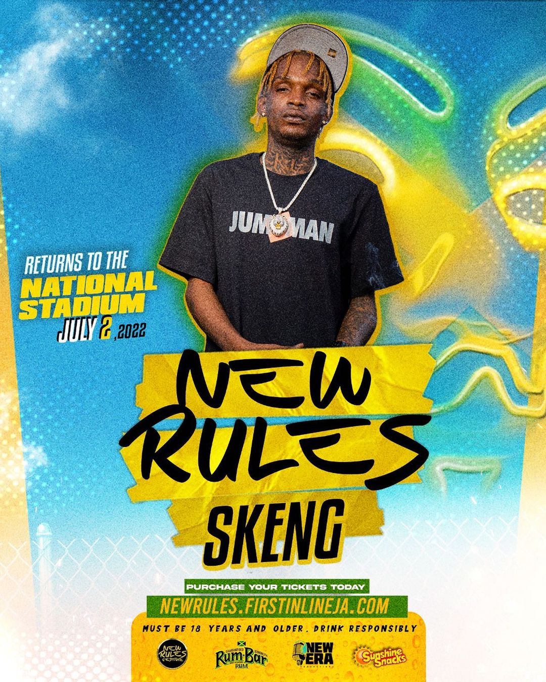 Alkaline Adds Skeng To "New Rules" Jamaica Lineup Ahead Of Collab