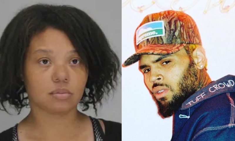 Portia Odufuwa mugshot, Chris Brown