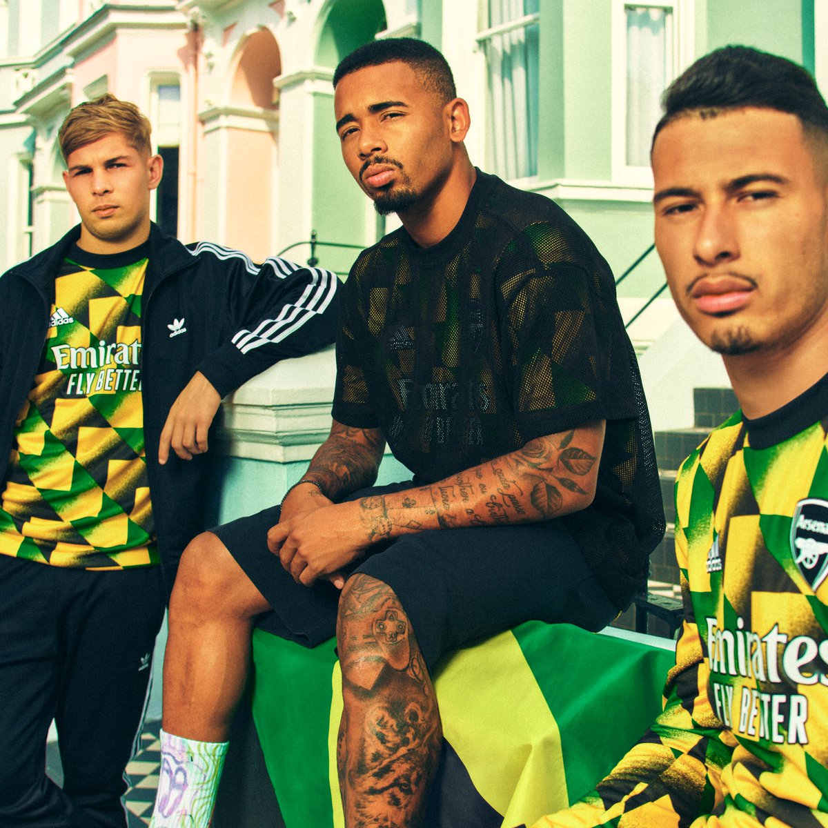 Arsenal x adidas Celebrate Jamaican Fans With Bold 2022/23 Pre