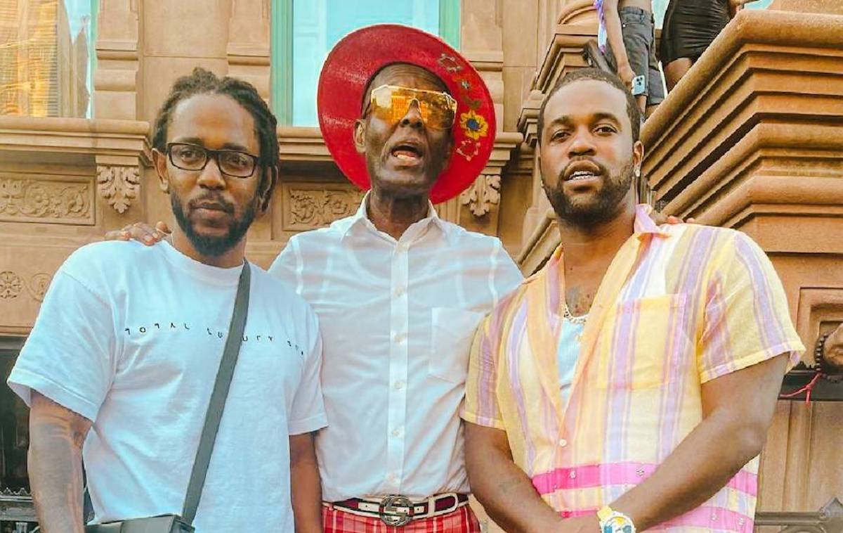 Kendrick Lamar Wins Pull Up Contest In Harlem With ASAP Ferg & Dapper Dan