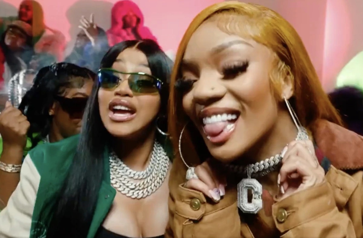 Cardi B Take Shots At Nicki Minaj On Glorilla Collab 