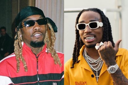 Offset And Cardi B Reunites With Quavo At Emotional Funeral For Takeoff ...