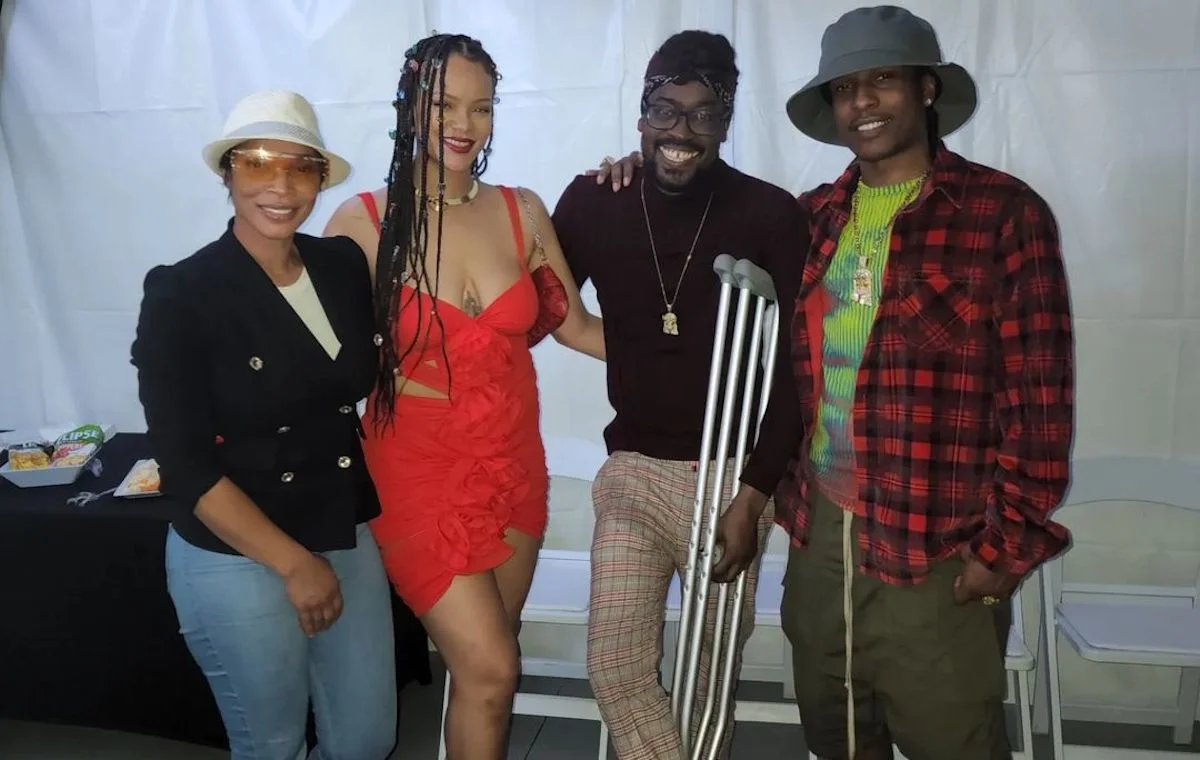 Beenie Man Link Up With Rihanna and A$AP Rocky At Barbados Show - Urban  Islandz
