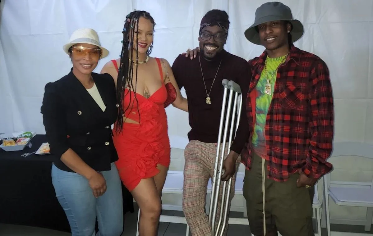 Beenie Man Link Up With Rihanna and A$AP Rocky At Barbados Show - Urban