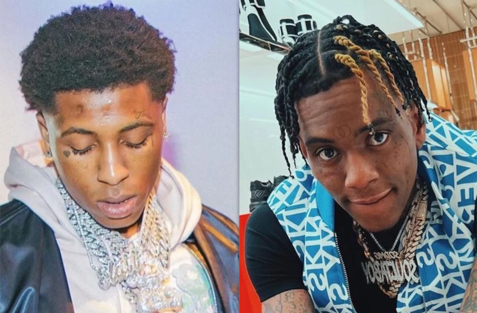 NBA YoungBoy Responds To Soulja Boy Calling Him Out For Painted Nails ...