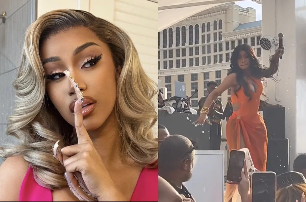 Cardi B Twerks For Offset In Vegas After Fan Files Police Report Over