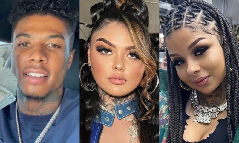 Blueface Jaidyn Alexis Chrisean Rock