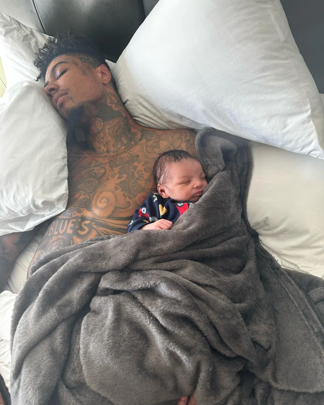 Blueface Stunned Fans With Photo Of Sons Birth Defect, Chrisean Rock  Respond - Urban Islandz