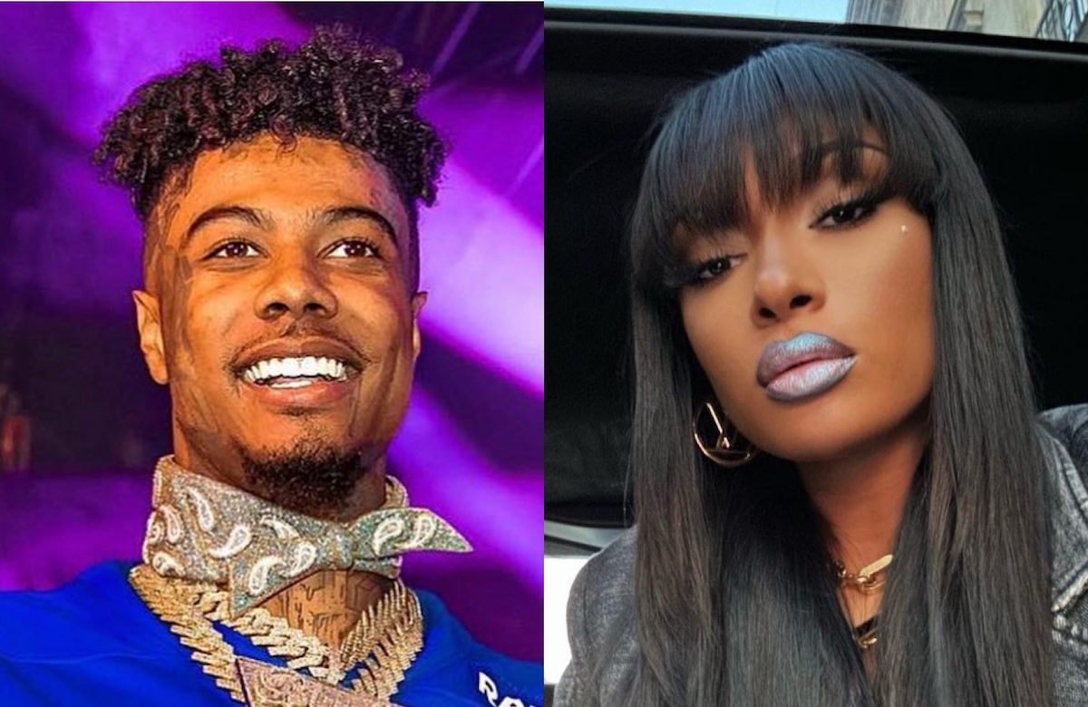 Blueface Aired Out By Jaidyn Alexis For Meeting His Son