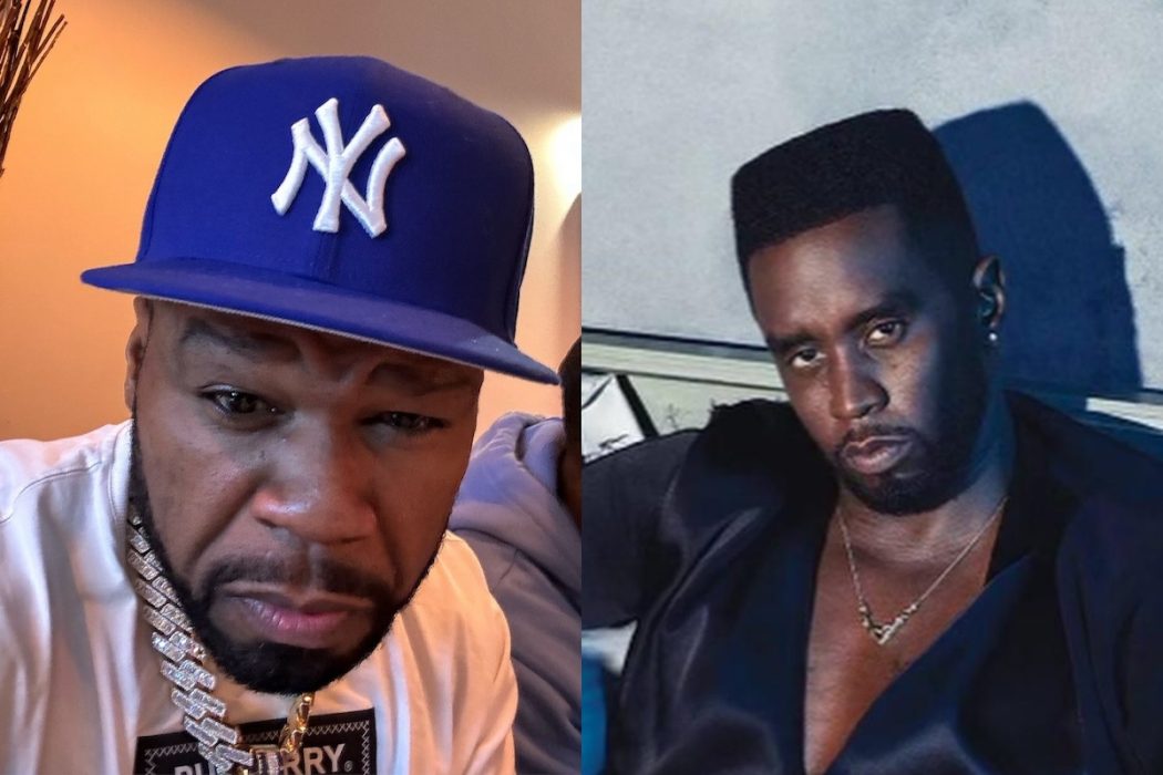 50 Cent Urges Diddy To File For Bankruptcy While Touting Documentary   50 Cent Diddy 5 1050x700 