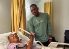 Valiant Visits Minister of Health Dr. Chris Tufton In Hospital After Bicycle Accident